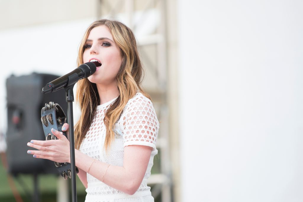 FORT WORTH, TX - APRIL 20:  Sydney Sierota poses for a photo during the opening of H&M at Sundance Square on April 20, 2016 in Fort Worth, Texas.  (Photo by Cooper Neill/Getty Images for H&M)
