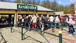Hati Berbunga-bunga di Taman Keukenhof, Belanda