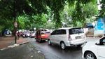 Kali Molek Meluap, Jalan Pondok Gede Raya Banjir