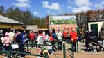 Hati Berbunga-bunga di Taman Keukenhof, Belanda