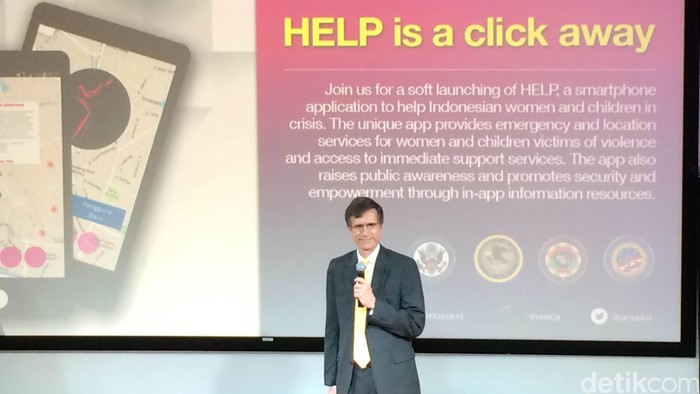 Hari Kartini, Kedubes AS Luncurkan Aplikasi Help untuk Lindungi Perempuan dan Anak