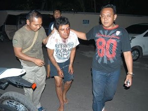 Pelaku Curanmor 8 TKP ini Tersungkur dari Motor Curian
