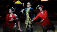Sundari saat dijumpai di Ciputra Artpreneur Theatre, Kuningan, Jakarta. Pool/Gus Mun/detikFoto