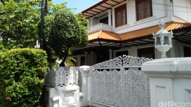 Rumah Samadikun Hartono di Menteng, Jakarta Pusat.