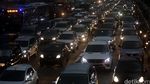 Arus Lalin Sudirman Macet, Begini Penampakannya