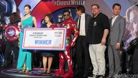 Jet berhasil menang di posisi 2nd runner up dan Kancil berhasil menjadi pemenangnya.