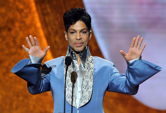 LOS ANGELES, CA - MARCH 04:  Prince speaks onstage at the 42nd NAACP Image Awards held at The Shrine Auditorium on March 4, 2011 in Los Angeles, California.  (Photo by Kevin Winter/Getty Images  for NAACP Image Awards)