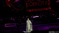 Ia menjadi salah satu pengisi di konser Senandung Keroncong Indonesia : Sundari Soekotjo 40 Tahun Berkarya  pada Kamis (21/4/2016). Pool/Gus Mun/detikFoto
