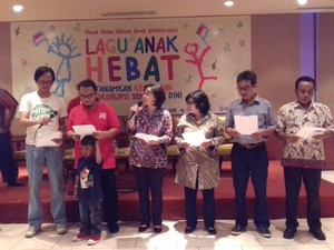 ICW dan Pemuda Muhammadiyah Luncurkan Lagu Anak Antikorupsi