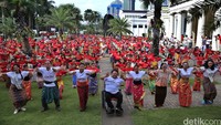 Kegiatan ini bertujuan untuk mengajak masyarakat berpartisipasi dalam gerakan mencitai Budaya Indonesia.