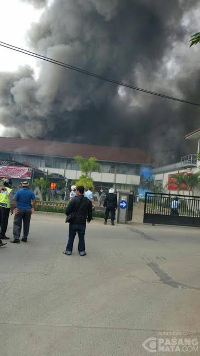 Ini Penampakan Kebakaran karena Napi Ngamuk di Lapas Banceuy