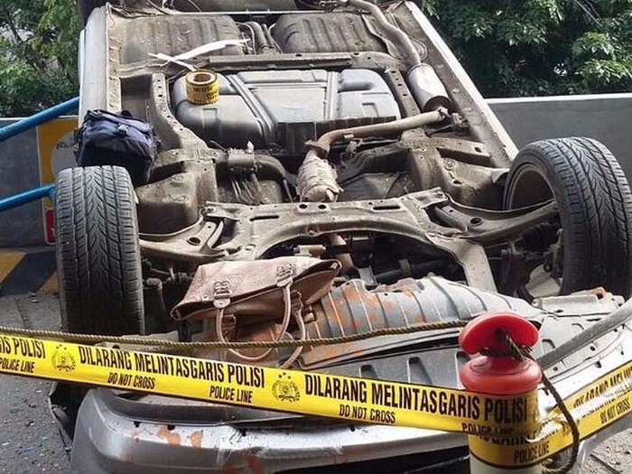 Sopir Honda City yang Jatuh di Lokasari Mengaku dari Diskotek