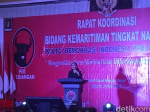 Mega Tak Jadi Buka Rakor Kemaritiman PDIP, Digantikan Puan Maharani