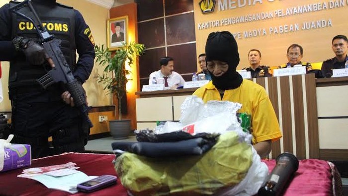 Penyelundupan 370 Gram Sabu Lewat Bandara Juanda Digagalkan