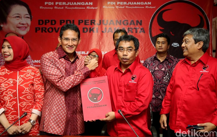 Gerindra DKI Inginkan Djarot atau Risma Jadi Cagub, Sandiaga Uno Cawagub