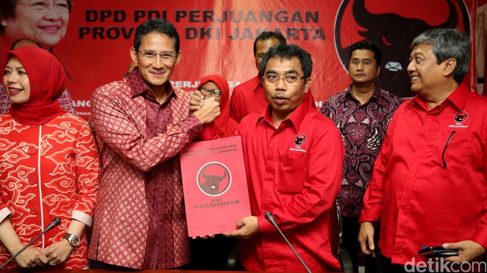 PDIP Masih Pikir-pikir Gandeng Sandiaga Uno di Pilgub DKI