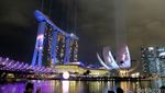 Meriah! Pesta Kembang Api Tim Captain America di Singapura