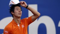 Sementara Nishikori tercatat melakukan 29 pukulan winner dan 34 unforced error. Albert Gea/Reuters/detikFoto.