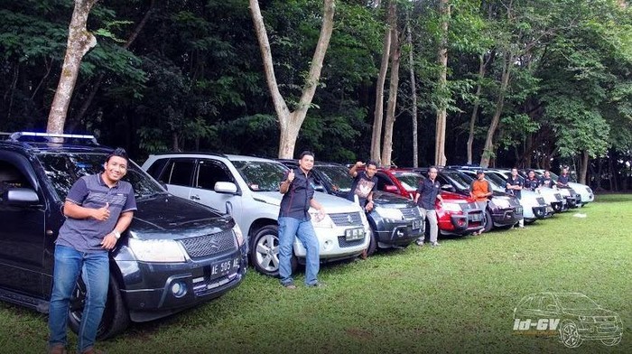 Pecinta Grand Vitara Ngumpul di Jatim Gelar Family Gathering