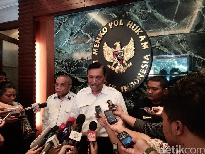 Isu Menteri Jual Presiden Dukung Novanto, ini Penjelasan Luhut