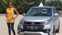 Toyota Rush berhasil mencapai penjualan di Juli 2017 mencapai 1.541 unit, menjadikan Rush berada di posisi ke-16, Foto: Niken Purnamasari