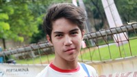 Putra kedua Maia Estianty dan Ahmad Dhani itu mengatakan memang suka jalan-jalan naik motor. Pool/Gus Mun/detikFoto.