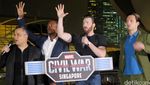 Meriah! Pesta Kembang Api Tim Captain America di Singapura