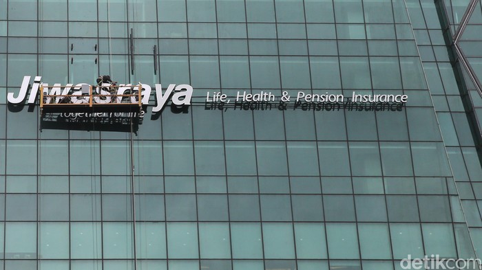 Logo asuransi Jiwasraya di Jl Rasuna Said