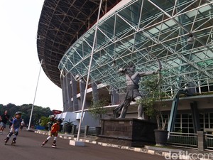 Proses Renovasi Venue Kawasan GBK Belum Berjalan Sepenuhnya