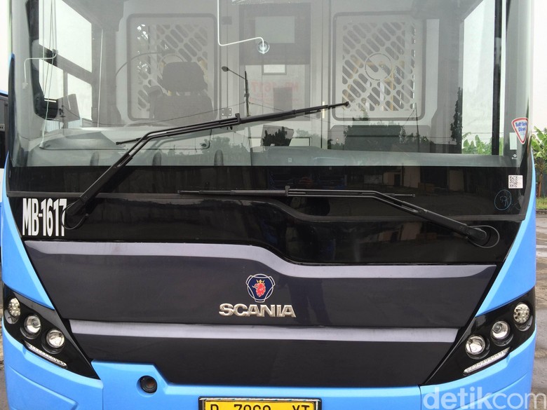 Ilustrasi bus Scania. Foto: Bisma Alief/detikcom Ilustrasi bus Scania. Foto: Bisma Alief/detikcom