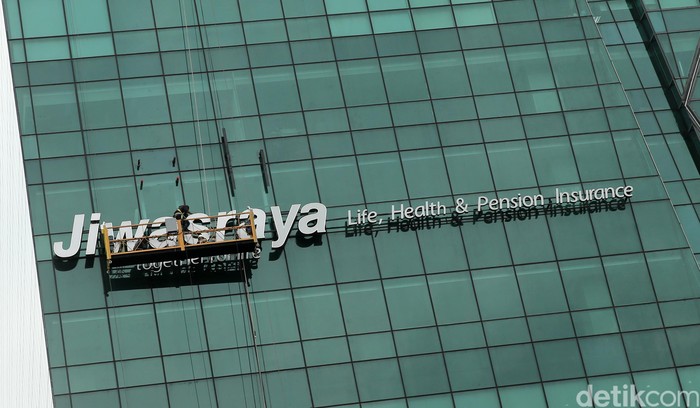 Logo asuransi Jiwasraya di Jl Rasuna Said