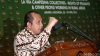 Marwan Jafar Menjadi Keynote Speaker Pada Acara Regional Colsultation, Training, & Meeting of La Via Campesina Collectives - Rights Of Peasants & Other People Working In Rural Areas.