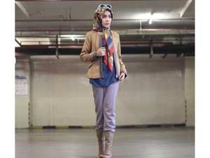 Foto: Penampilan Retro 5 Selebgram Hijab dengan Busana Shafira
