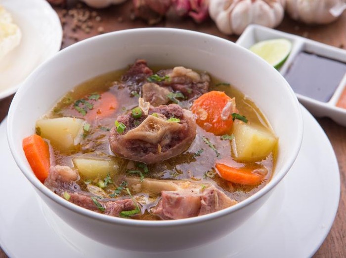Indonesian famous oxtail soup