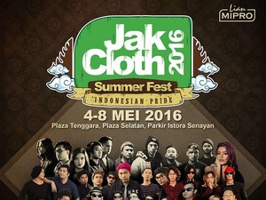 JakCloth Summer Fest 2016 Dimulai 4 Mei