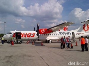Wings Air Lakukan Uji Coba Terbang dari Tanjung Karang ke Krui