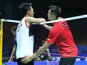 Ihsan Dikalahkan Lin Dan, Tiga Ganda Melaju