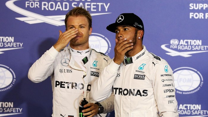 Rosberg Akui Sulit Berteman dengan Hamilton