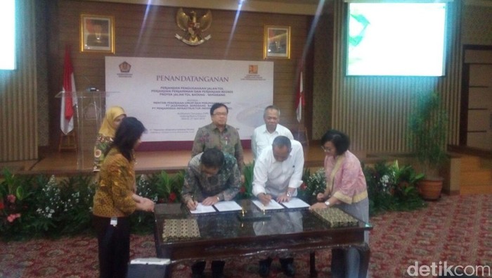 Proyek Tol Semarang-Batang 75 Km Resmi Diserahkan ke Konsorsium BUMN