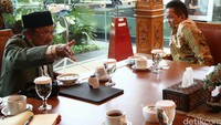 Ketua KEIN Sutrisno Bachir berdiskusi mengenai bagaimana roadmap industri nasional mendatang.