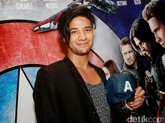 Ammar Zoni di premiere film 'Captain America: Civil War' di XXI Gandaria City, Jaksel