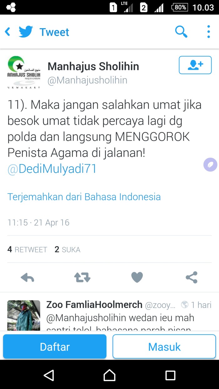 Bupati Dedi Santai Terima Ancaman Pembunuhan via Media Sosial