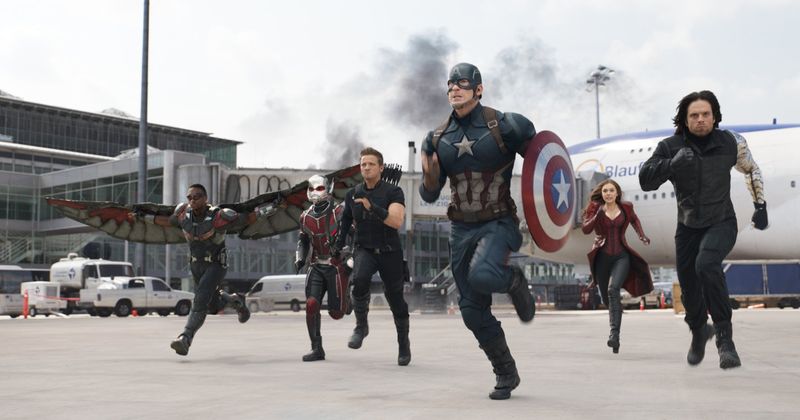 Cuplikan film 'Captain Amerika: Civil War'