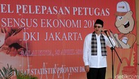 Ahok berpesan agar para petugas sensus jujur dalam membuat data lapangan.