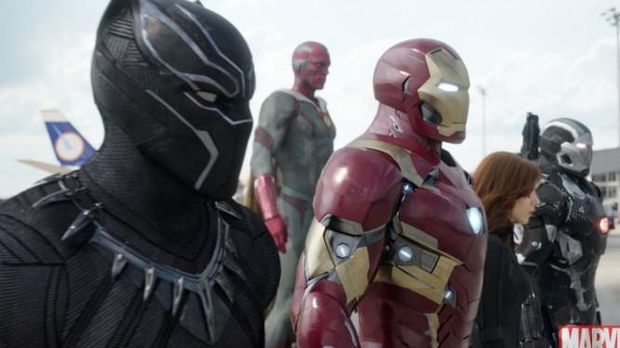 Cuplikan film 'Captain Amerika: Civil War'