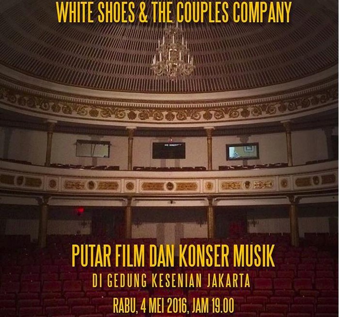 Nonton Film dan Konser White Shoes & The Couples Company