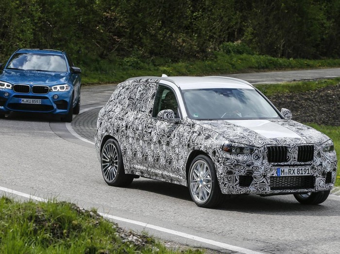 Bocor, BMW X3 M Mulai Tampak Terlihat