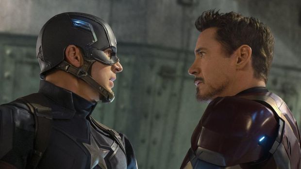 Intip Lagi Momen Manis Captain America dan Iron Man