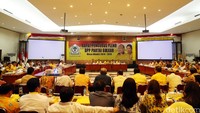 Rapat pleno persiapan Munaslub berlangsung di kantor DPP Partai Golkar, Jalan Anggrek Neli, Slipi, Jakarta Barat, Kamis (28/4/2016).