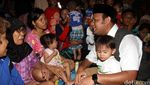 M Idrus Sapa Warga Korban Kebakaran